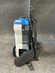 GLOBAL INDUSTRIAL Cordless Backpack Vacuum, HEPA, 1-3/8 Gallon Cap. 641850*