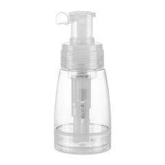 Aethland Powder Spray Bottle for Dry Shampoo, Talc 6 Ounces, 1pc Transparent