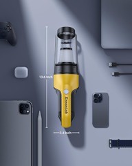 XenonLab Handheld Vacuum Cordless 1.1 Pounds Car Vac 10000PA Hand Held Vacuums 4
