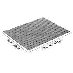 100 Pack Oil Absorbent Pads, 13″x10″ Single Weight Dimpled Pad, Oil Spill Mat