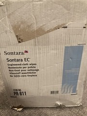 Sontara EC Engineered Cloths, 12 x 12, Blue, PK100 PK, PR-811