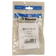 UNIVERSAL SOAP FILTER 1 4IN BARB 21GPM 140F STENS 758-506
