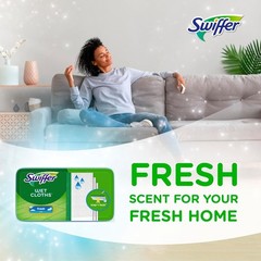 Swiffer Sweep + Mop, Wet Pads Refill, Floor Cleaner for Dirt, Dust, Hair