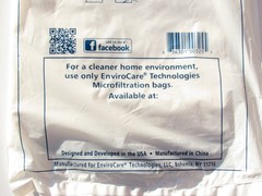 Hoover Type SR Vacuum Bags 3-Pack EnviroCare Microfiltration Allergen Trapping