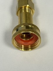 Carpet Cleaning Garden Hose Adapter. 3/8” Quick Connect X 3/4” Garden Hose