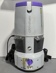 Pro Team Go Free Flex Pro 6-Quart Cordless Industrial Backpack Vacuum & Battery