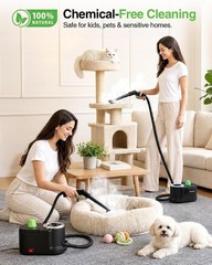 Taskstar Steam Cleaner for Home – 1600ML Heat-Up Portable Steamer for Cleaning