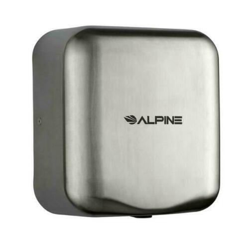 Alpine Industries Hemlock Commercial Brushed Stainless Steel Automatic HandDryer