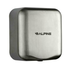 Alpine Industries Hemlock Commercial Brushed Stainless Steel Automatic HandDryer