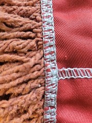50 Pc SET Used Wet Dry REPLACEMENT MOP HEAD Commercial STYLE 24″ Infinity Twist