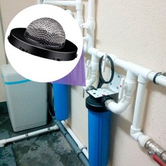 CustomyLife Hose Filter Washers Stainless Steel Screen Inlet 8PCS, Black