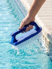 Anti‑slip Tile & Wall Scrub Brush – Lightweight Bathroom, Shower & Toilet Cleane