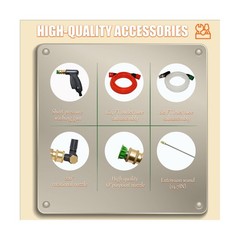 Updated ZPB140 Port A Blaster HVAC Coil Cleaning, Portable Pressure Washer, C…