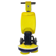 New Cimex 19″ 3 Head Hard Floor Scrubber Model CR48SC with STIFF Brush Kit
