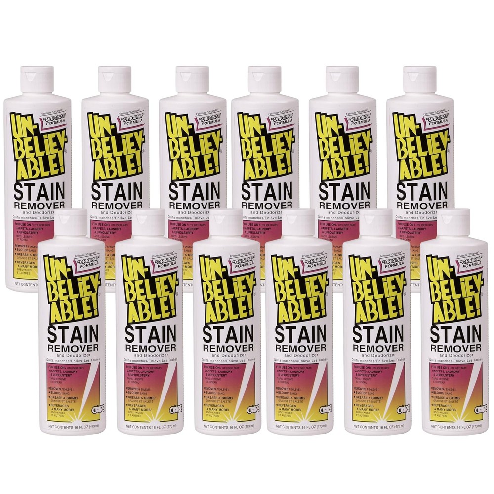 Unbelievable! Unbelievable Stain Remover Pint Sr100 Case Of 12