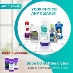 ​Refillable Bottle for Swiffer® Power Mop™, 720ML / 24 FL.OZ Reusable White