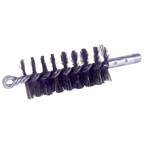 Weiler 44128 1-1/2in Single Spiral Flue Brush .012 Steel Fill