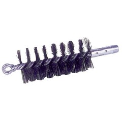 Weiler 44128 1-1/2in Single Spiral Flue Brush .012 Steel Fill