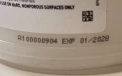 Super Sani-Cloth Germicidal Wipes Disinfecting Large 160ct – 3 Pack – Exp. 01/28