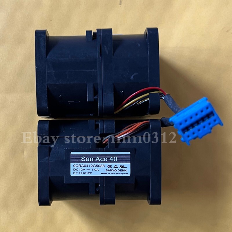1pcs Sanyo 9CRA0412G5088 12V 1.0A PowerEdge 1950 PE1950 cooling fan