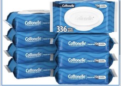 Cottonelle Fresh Feel Flushable Wet Wipes 8 Packs 42 Ct Each 336 Total Wipes