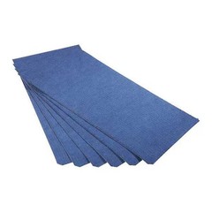 Pig 25822 Sorbent Liner, 2 Gal, 10 3/4 In X 22 In, Universal, Blue, 6 Pk