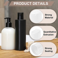 15Pcs White Disc Top Caps Replacement 20/410 Press Disk Cap 0.9×0.8×0.7”