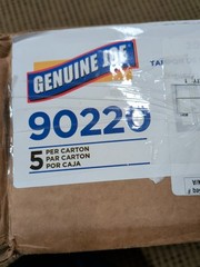 Genuine Joe Black Floor Stripping Pad, 20 Inch (Pack of 5 )