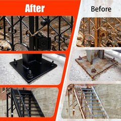 2in1 Rust Converter & Metal Primer, 35 Floz Automotive Rust Remover Paint for…