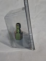 Forney 75135 Pressure Washer FEMALE Quick Coupler Plug, 1/4-Inch FNPT