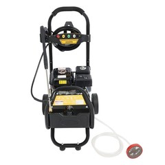 7HP Gasoline High Pressure Washer Gasoline Manual Washer w/ Hose 3400RPM 2200PSI