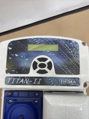 Pre Owned DEMA Titan II Warewash Dispenser for 1 Chemical, Pump Fast Shipping.