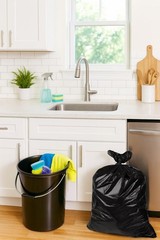 Maximite Contractor Trash 33 Gallon 2.5 Mil 250 Count Bulk Heavy-Duty Black