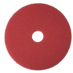 3M Red Buffer Pad 5100, 12″ Floor Buffer, Machine Use