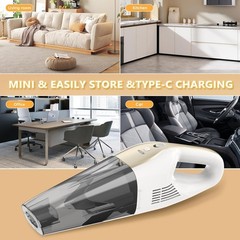 Myuako Handheld Vacuum Cordless 16000Pa 160W Handheld Car Cordless Vacuum
