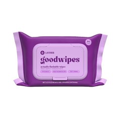 Flushable Moisturizing Wet Wipes Lavender Scented 150 Count 3 Pack Bathroom