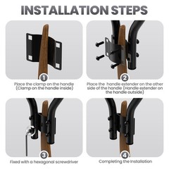 RIAUOR Recliner Handle Extender, Lazy Boy Lever Standard Version