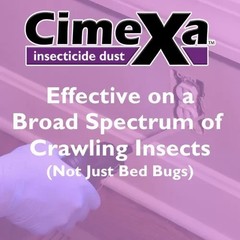 4 oz Cimexa Dust Pest INSECTICIDE & Bellow Puffer Duster Bedbugs Silverfish etc.