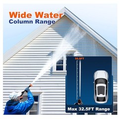 Electric Pressure Washer Cordless Battery Powered