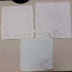 DOZEN WHITE 100% COTTON HOTEL WASH CLOTHS 12X12 – 12 WASHCLOTHS