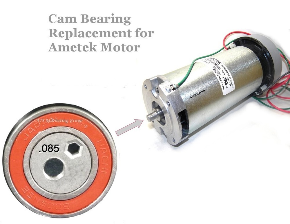 Carpet Cleaning – Pumptec Cam Bearing for 205 and 207 Ametek Motor