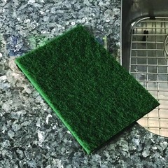 Americo 90-96 Medium Duty Hand Cleaning Pad, 6″ x 9″, Green, 20/Pack, 3 Packs/CT