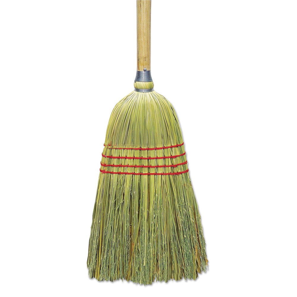 O’Dell BR10012 Corn/Synthetic Fiber Maid Broom, 56″ Overall Length (Case of 6)