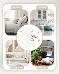 20 Pack Flea Trap Refill Glue Boards 7.1″ Sticky Pads for Flea Bed Bug Traps