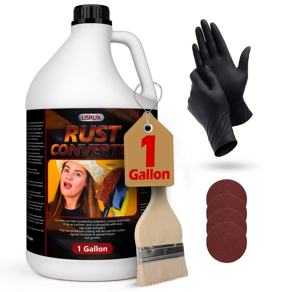 Rust Converter Metal Primer Ultra, Effective Professional Grade Water (1 Gallon)