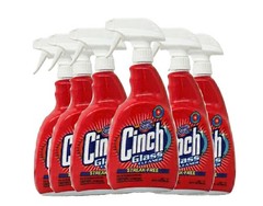 Spic & Span Cinch Glass Cleaner, 32 oz Spray Bottles, 32 Fl Oz (Pack of 6)
