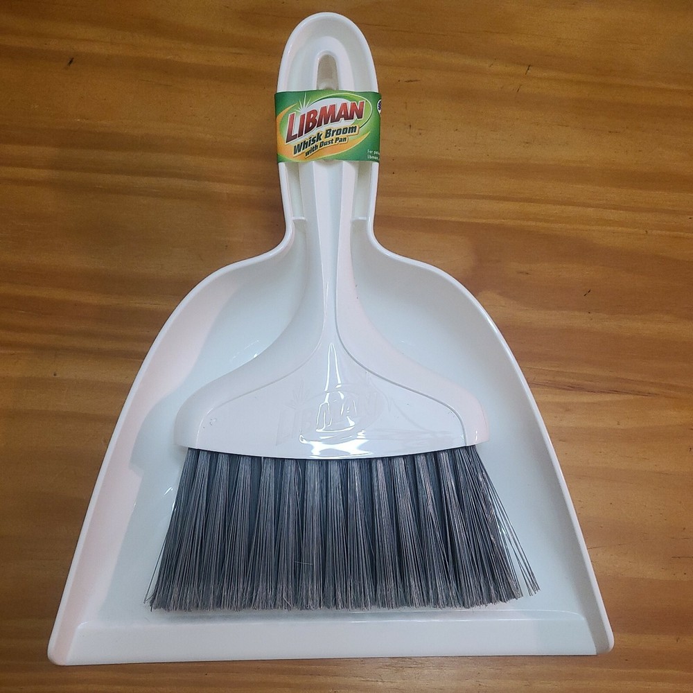 Libman 01031 Dust Pan With Whisk Broom,No 1031, Libman