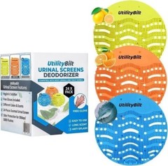 Utilitybilt Urinal Screens Deodorizer 24 Pack. Odor Protection For 30 Days