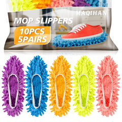 10 Mop Slippers for Floor Cleaning – Size 8 Socks Women 8