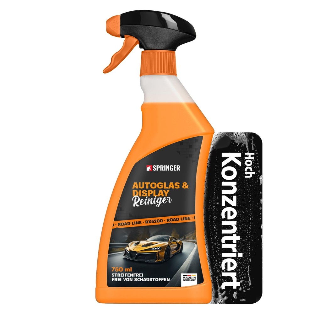 RX5200 Car Glass & Screen Cleaner 750ml Made in Germany Professional Automotive Schei…
